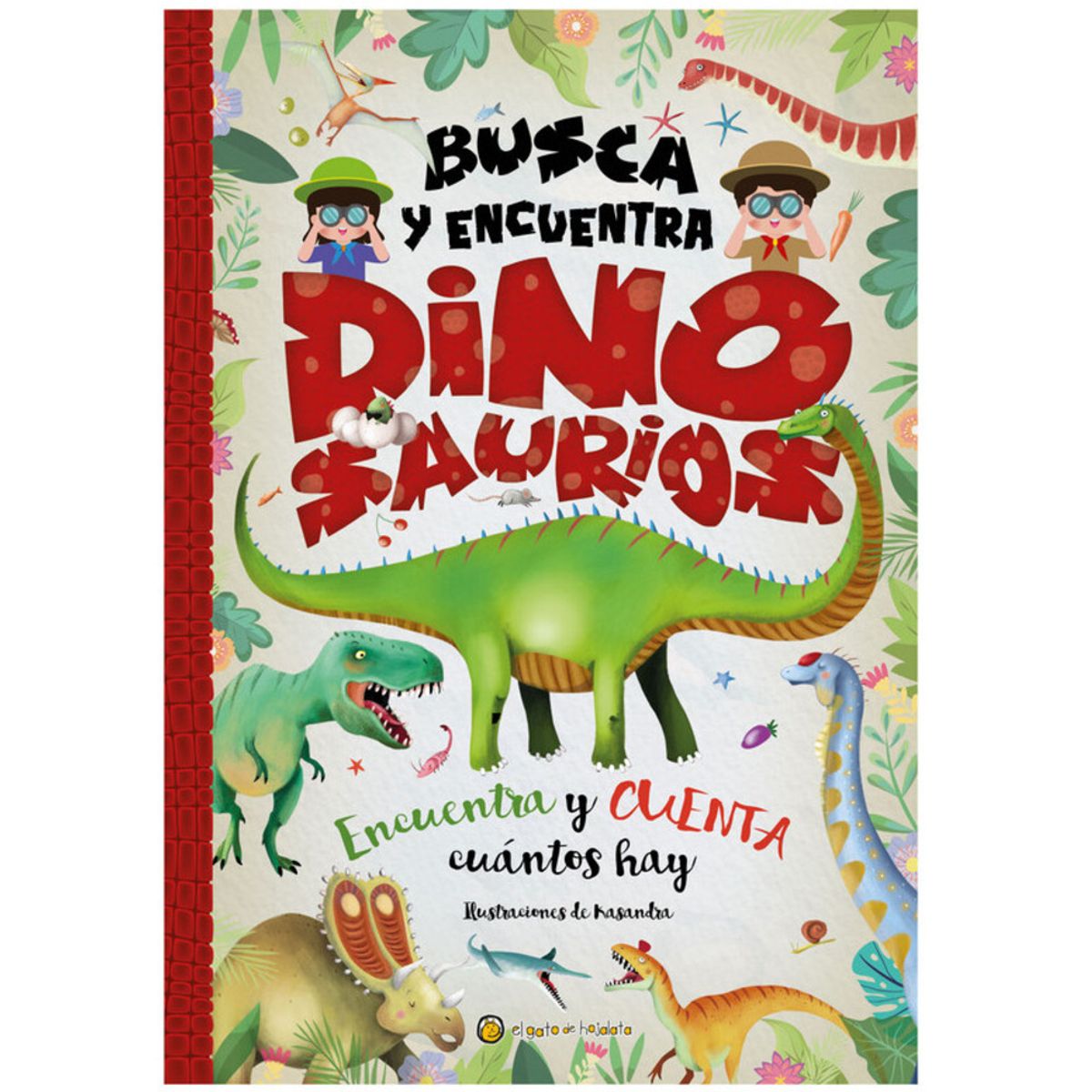 TOP10BOOKS - LIBRO Busca Y Encuentra Dinosaurios *encuentra Cuántos Hay*