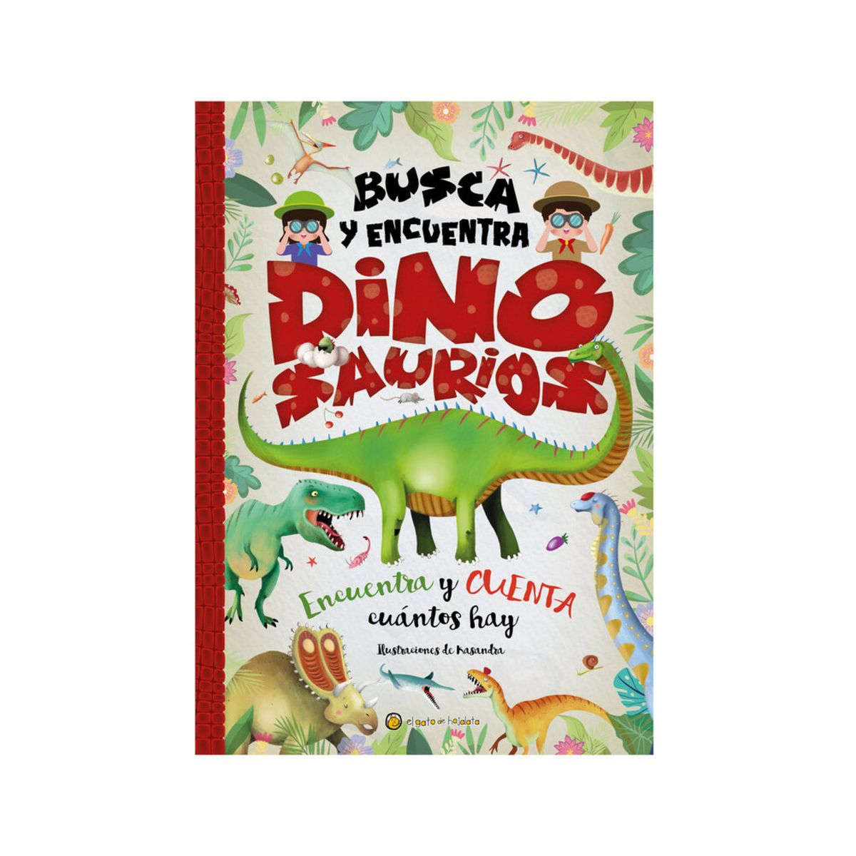 TOP10BOOKS - LIBRO Busca Y Encuentra Dinosaurios *encuentra Cuántos Hay*