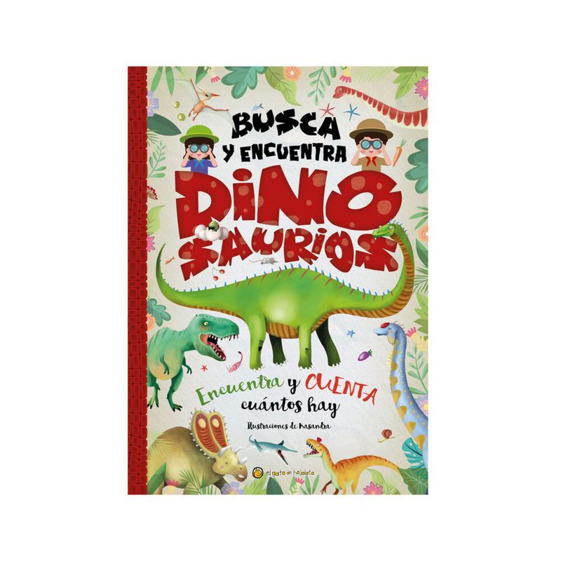 TOP10BOOKS - LIBRO BUSCA Y ENCUENTRA DINOSAURIOS *ENCUENTRA CUÁNTOS HAY* / / EL GATO DE HO
