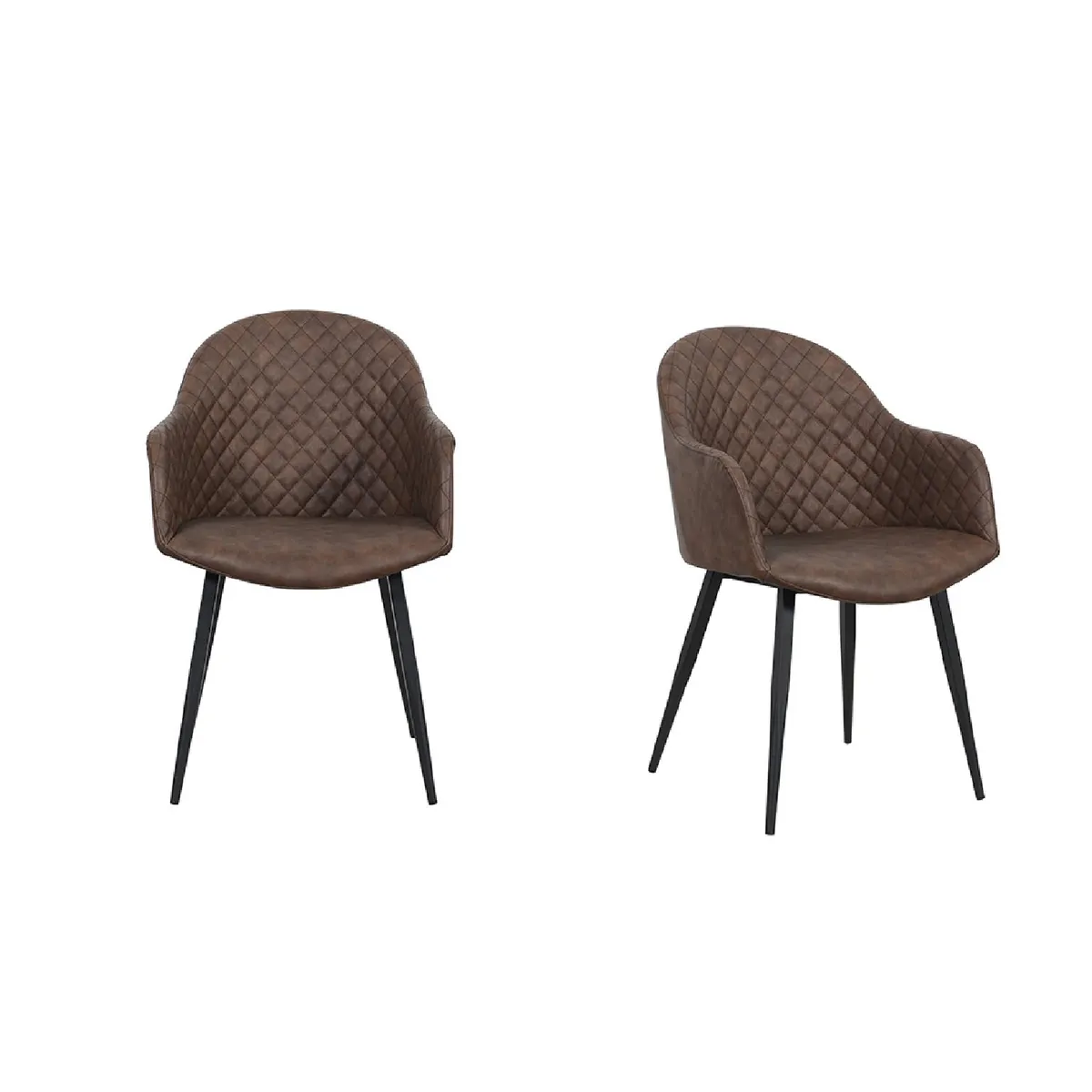 WHITE MARKET - Pack x 2 Sitial Namur Café Oscuro