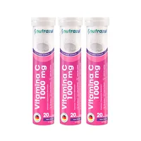 VITAMINA C 1000 MG - PACK 3 UNIDADES - SABOR BERRIES