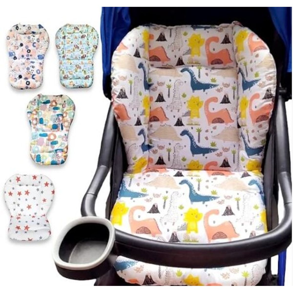 GENERICO - Cojin Cobertor Para Coche Bebe Sillas De Auto Diseño Niña