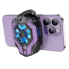 GENERICO - Soporte Enfriador Smartphone Hoco Gm26 Negro