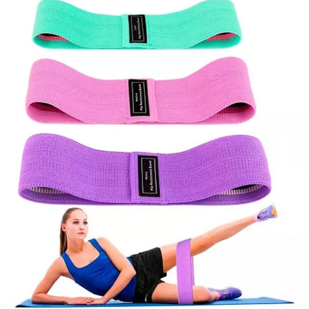 GENERICO - Set De Banda Elástica Para Ejercicios De Resistencia