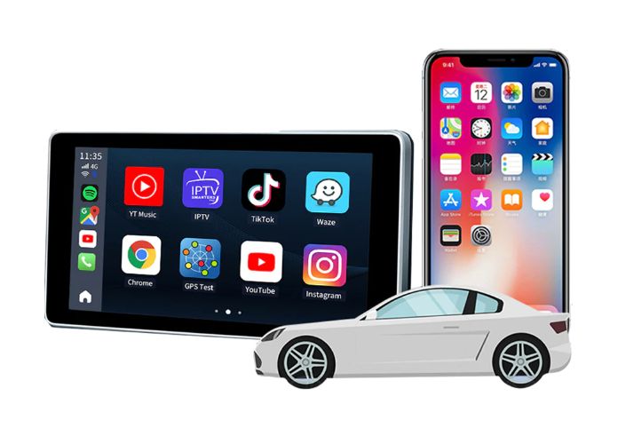 GENERICO Carlinkit Adaptador Android 13 Carplay Android auto 8+128GB