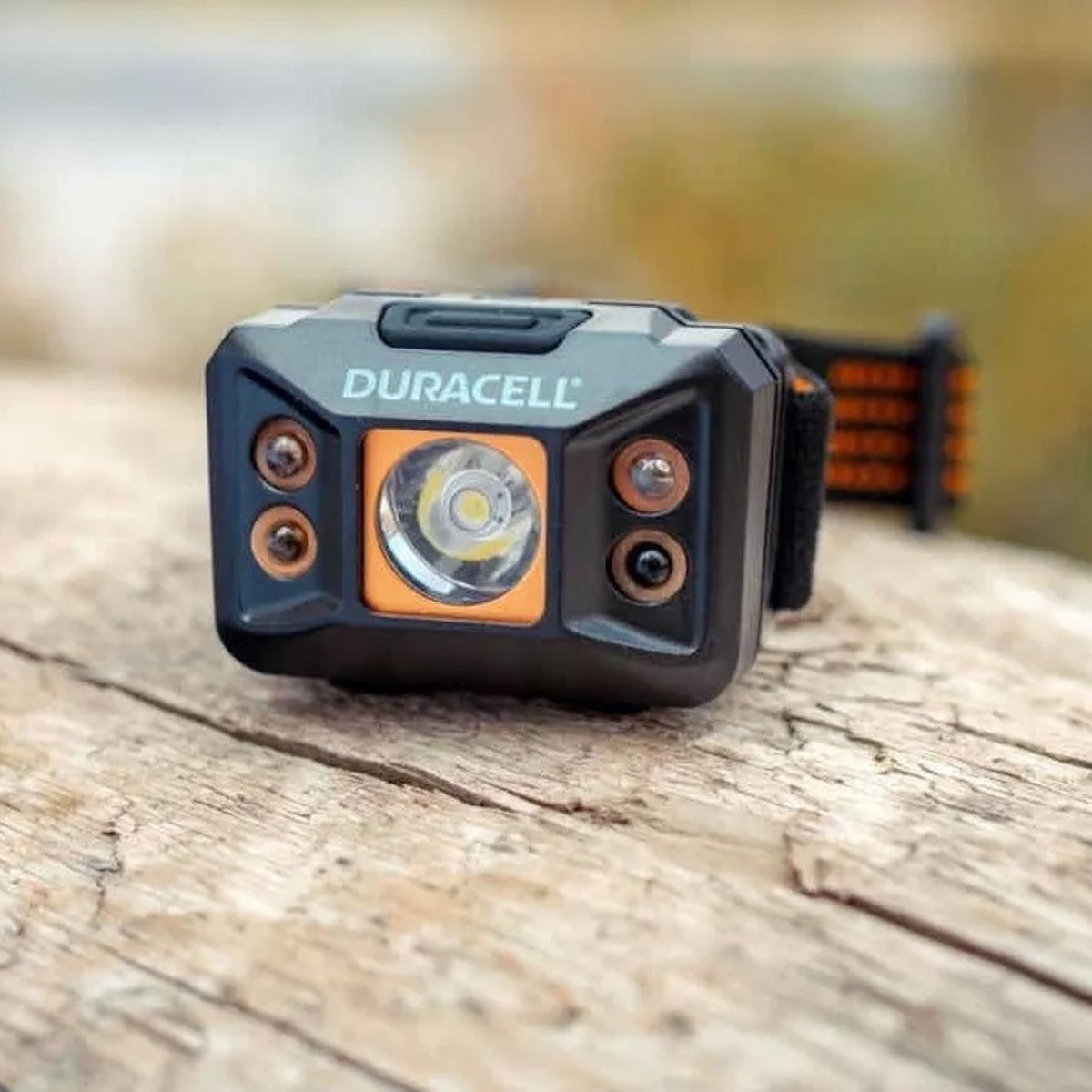 DURACELL - Linterna De Cabeza Led Duracell 250 Lúmenes + 3 Pilas Aaa