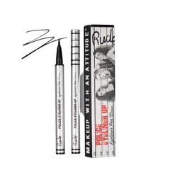 RUDE COSMETICS - Delineador Líquido Ojos Negro Police Eyeliner Bail Bond -Rude