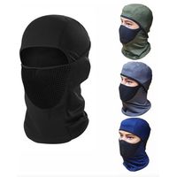 Pasamontaña Mascara Balaclava Lycra Bicicleta Moto Negro