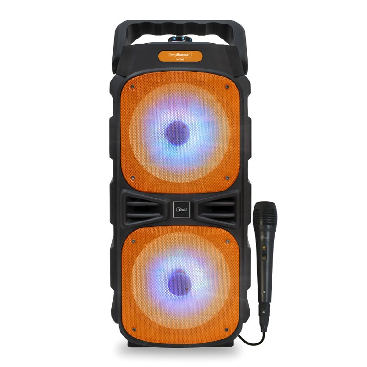 MICROLAB - Parlante Karaoke + Micrófono Deep Bounce 2  8904