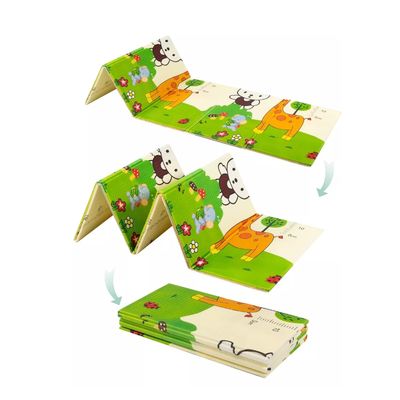 Imagen 2 del producto Alfombra Anti Golpes Tapete Bebe Plegable Reversible Juego