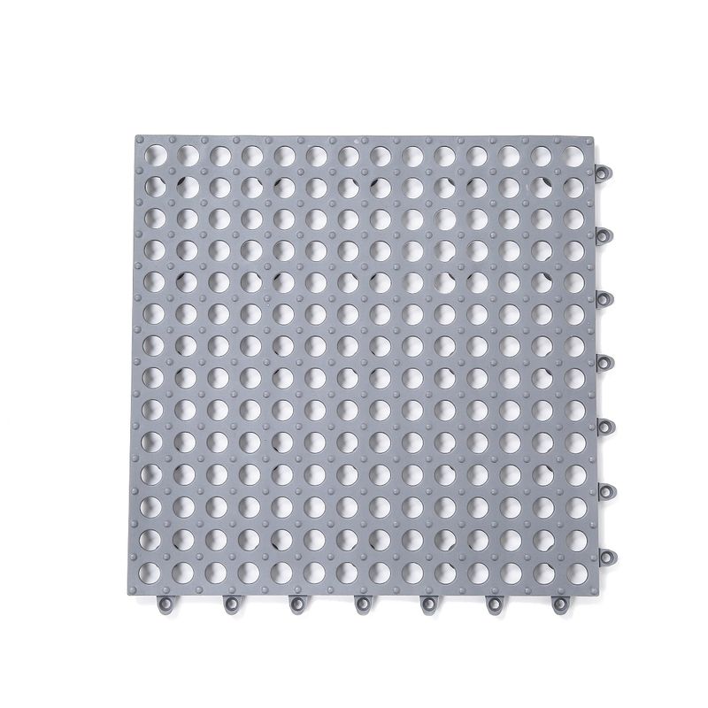 GENERICO - 6 Baldosa Alfombrilla Baño Ducha Drenaje Antidesliz Ventosa
