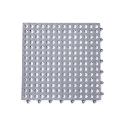 GENERICO - 6 Baldosa Alfombrilla Baño Ducha Drenaje Antidesliz Ventosa
