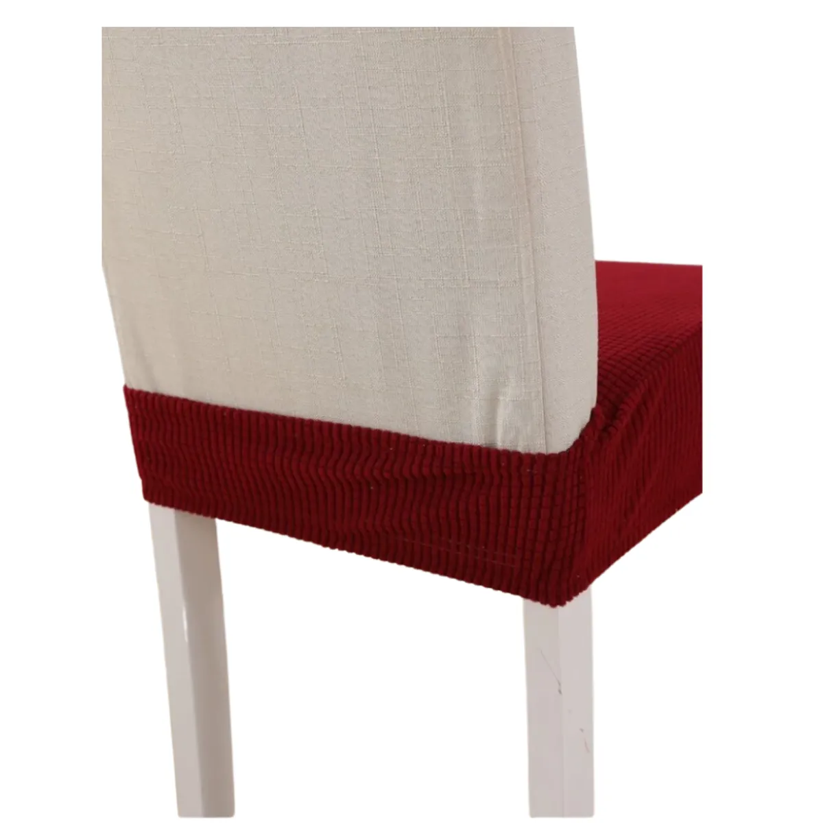 GENERICO - Pack de 8 fundas Protectoras Cubre Asientos de sillas de comedor