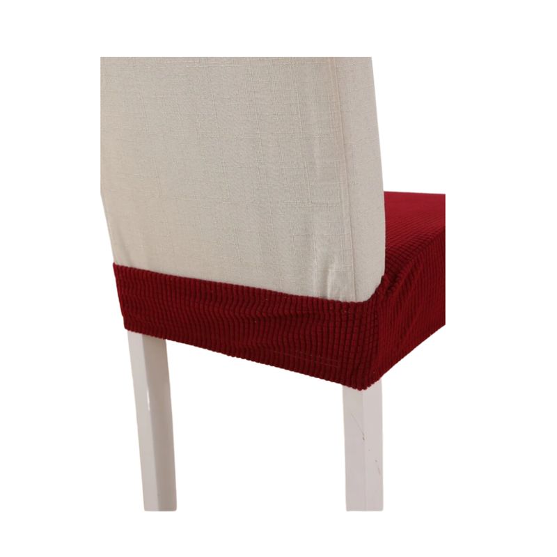 GENERICO - Pack de 8 fundas Protectoras Cubre Asientos de sillas de comedor