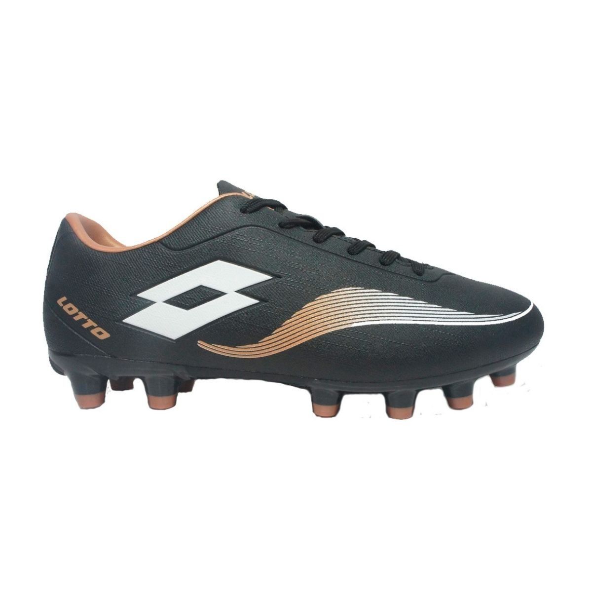 LOTTO - Zapato de Futbol Niño Lotto - Speed FG Negro Café - Negro