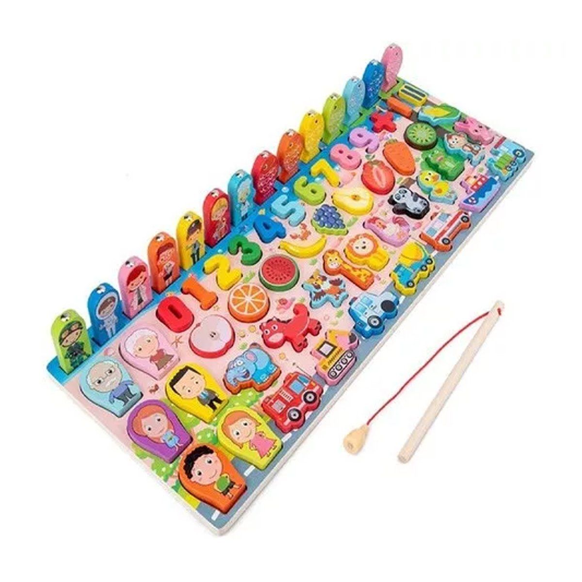 GENERICO - Madera Educativa Tabla Didáctica Montessori