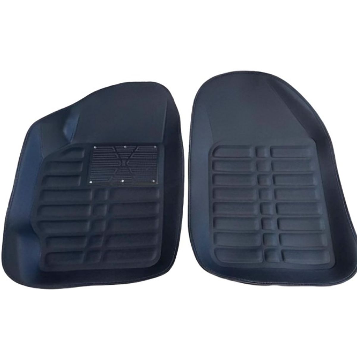 OEM - ALFOMBRA PARA AUTO ECO CUERO SET X 5 PCS COLOR NEGRO