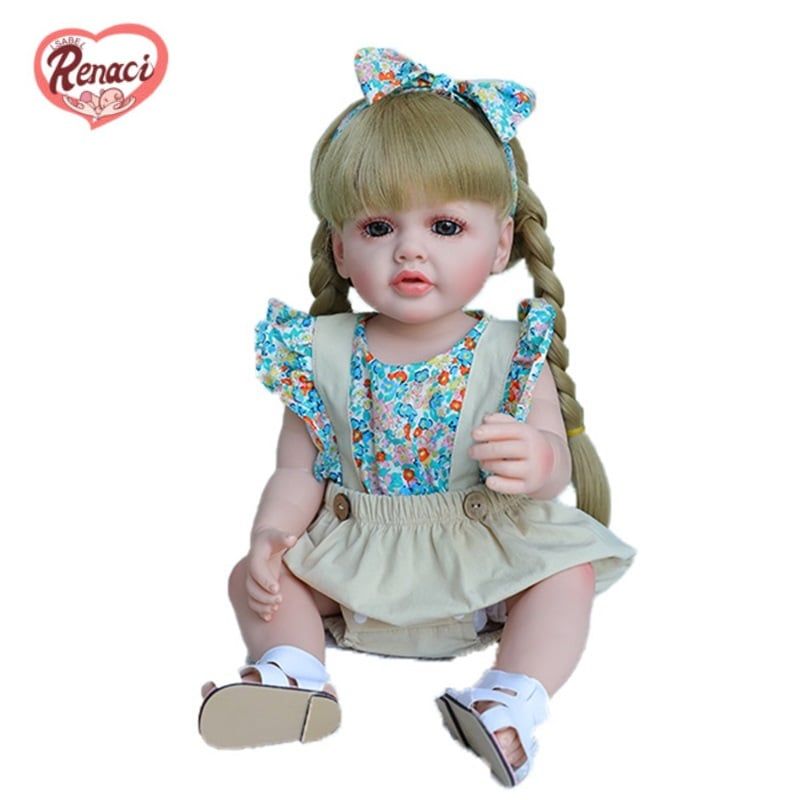 LSABEL RENACI - Mono Para Muñeca Rebirth Regalo Para Niñas 55cm