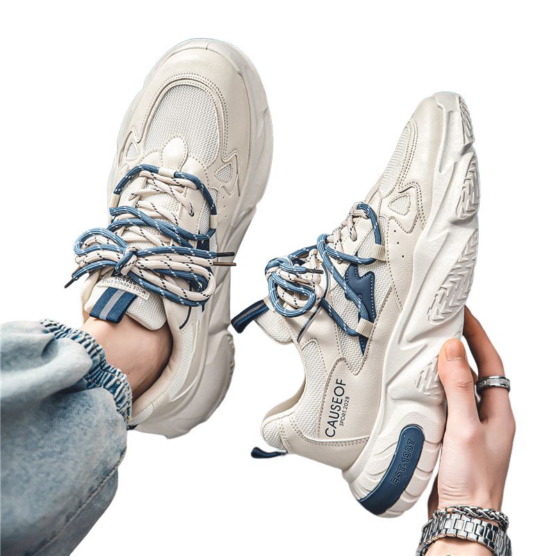 BLWOENS - Zapatos deportivas para hombres Zapatillas - Blanco