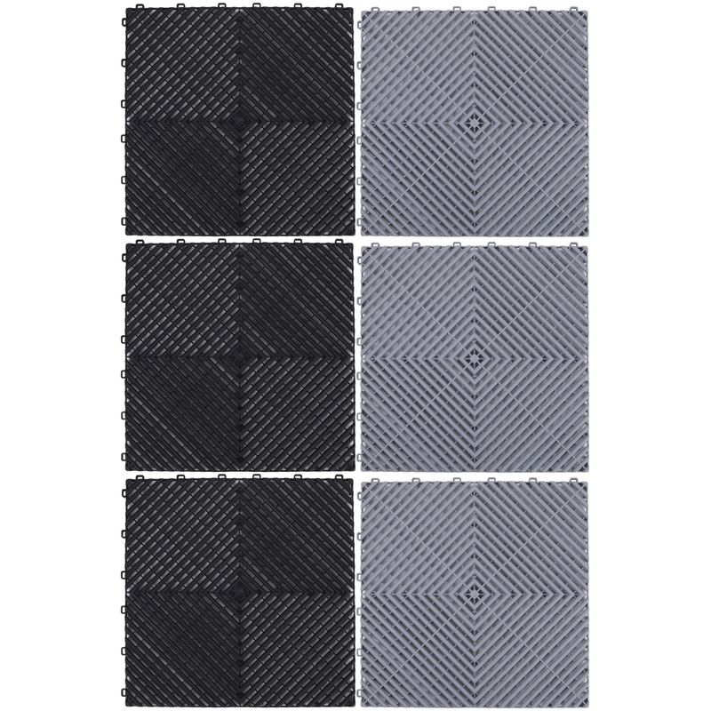 KUANGYE - Piso Encastrable Plástico Garaje Autolavado Taller Detailing