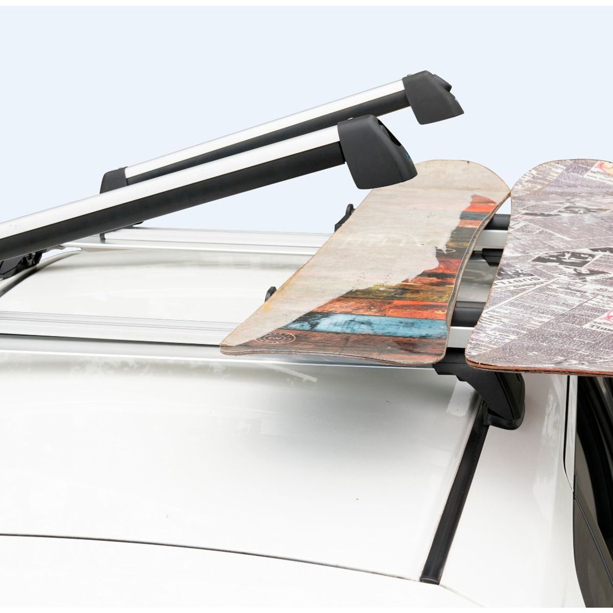 KUANGYE - Porta Ski Esquís Ancho 78 Cms. 6 Pares Esquís / 4 Snow Board