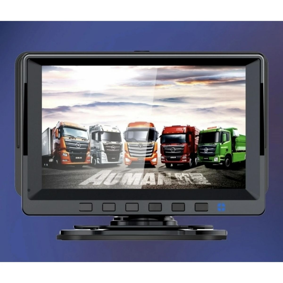 KUANGYE - Kit Retroceso Camara Camion/bus + Pantalla 7 Pulgadas+2camar