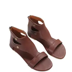 BLWOENS - Sandalias Mujer - Rojo