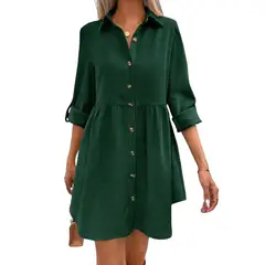 BLWOENS - Vestido Mujer - Verde