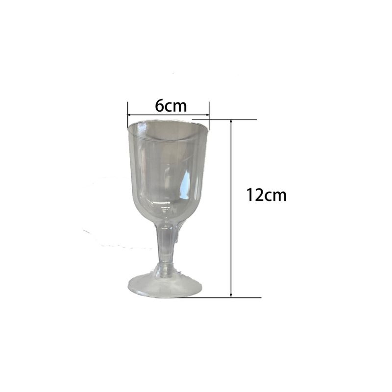 GENERICO - VASOS ACRILICOS 6 CM X 12 CM