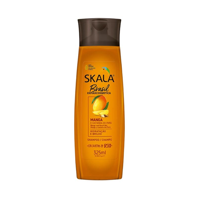 SKALA - Shampoo Skala Mango Y Castaña 325 Ml Antifrizz Nutre da Brillo.