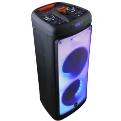 MICROLAB - Parlante Flaming Dance Amazing Light 9106 Lavanda