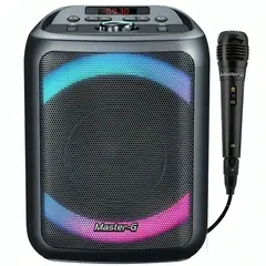 MASTER G - Parlante Karaoke Bluetooth Cypher 65” con Micrófono