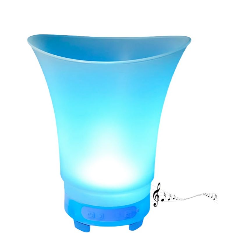 OEM - PARLENTE RECARGABLE K036 HIELERA CON LUZ RGB