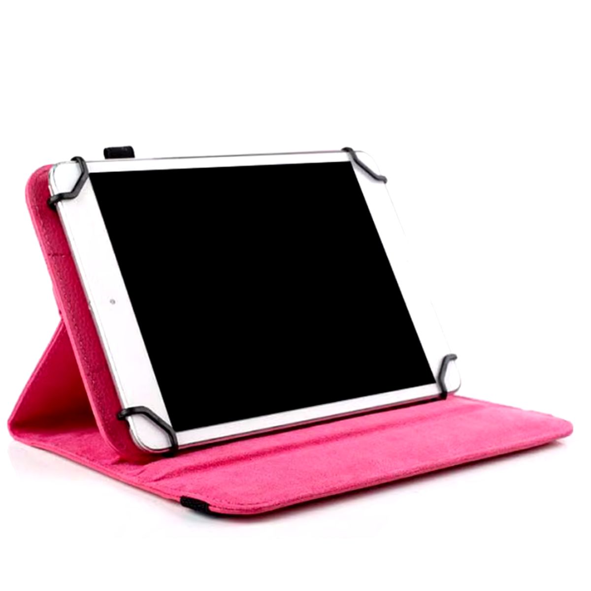 JOIGO - Funda Universal Giratoria 360  Para Tablet De 9 10 Pulg Rojo
