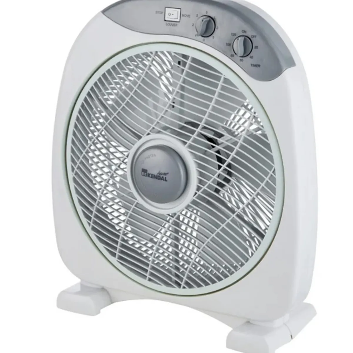 KENDAL - Ventilador Box Kendal KF-12B 12 Pulg Blanco