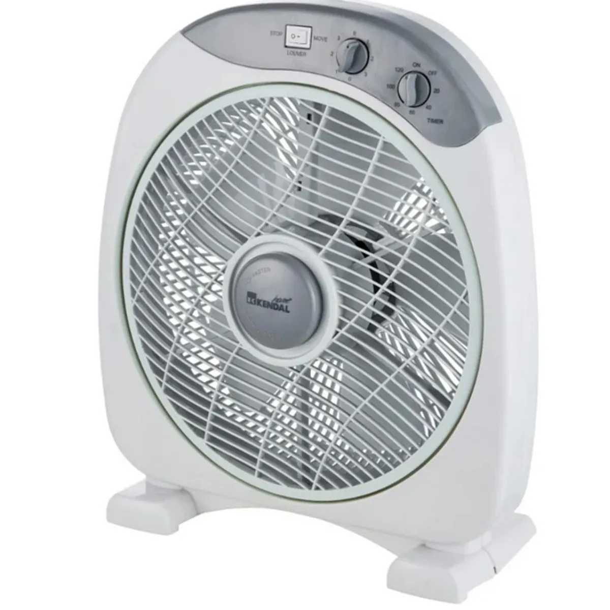 KENDAL - Ventilador Box Kendal KF-12B 12 Pulg Blanco