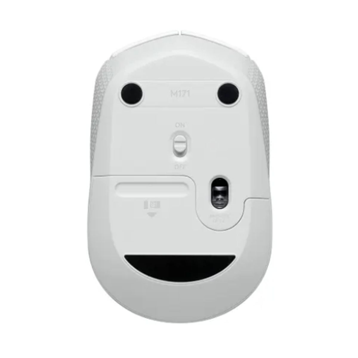 LOGITECH - Mouse inalámbrico Logitech M170 blanco