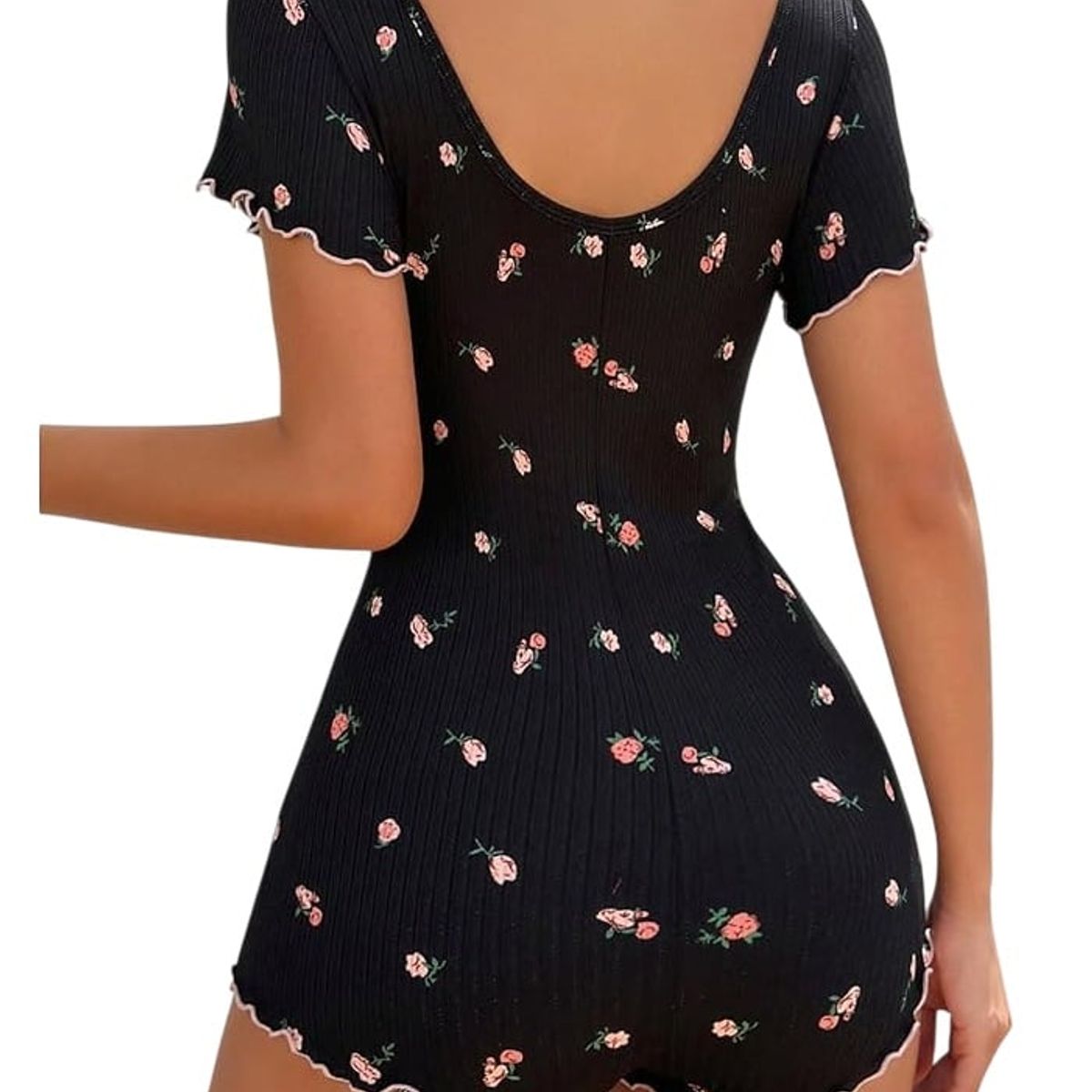 GARSIL - Pijama Tipo Enterito Para Mujer Con Diseño De Una Pieza