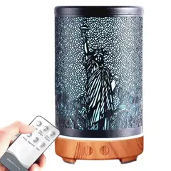 GENERICO - Humidificador Difusor Metálico New York Control Remoto