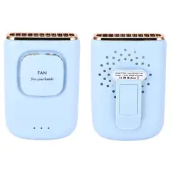 GENERICO - Ventilador De Cuello Colgante Portátil Recargable