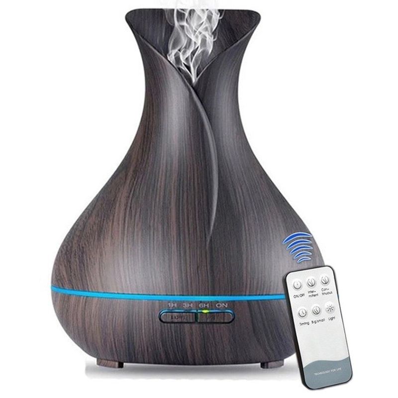 GENERICO - Humidificador Caoba 550ml Control Remoto Caoba