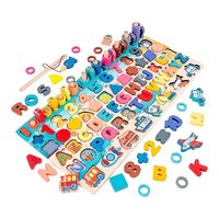 Juego De Mesa Educativo Tabla Didactica Montessori Tablero