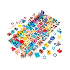 GENERICO - Juego De Mesa Educativo Tabla Didactica Montessori Tablero