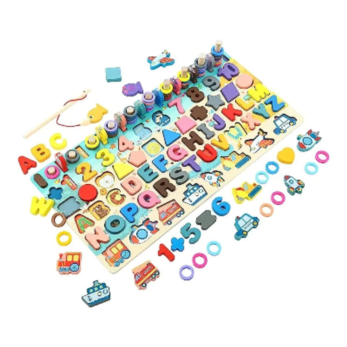 GENERICO - Juego De Mesa Educativo Tabla Didactica Montessori Tablero