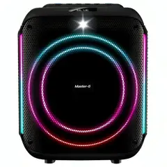 MASTER G - Parlante Bluetooth Master-G MG Scratch Negro Karaoke