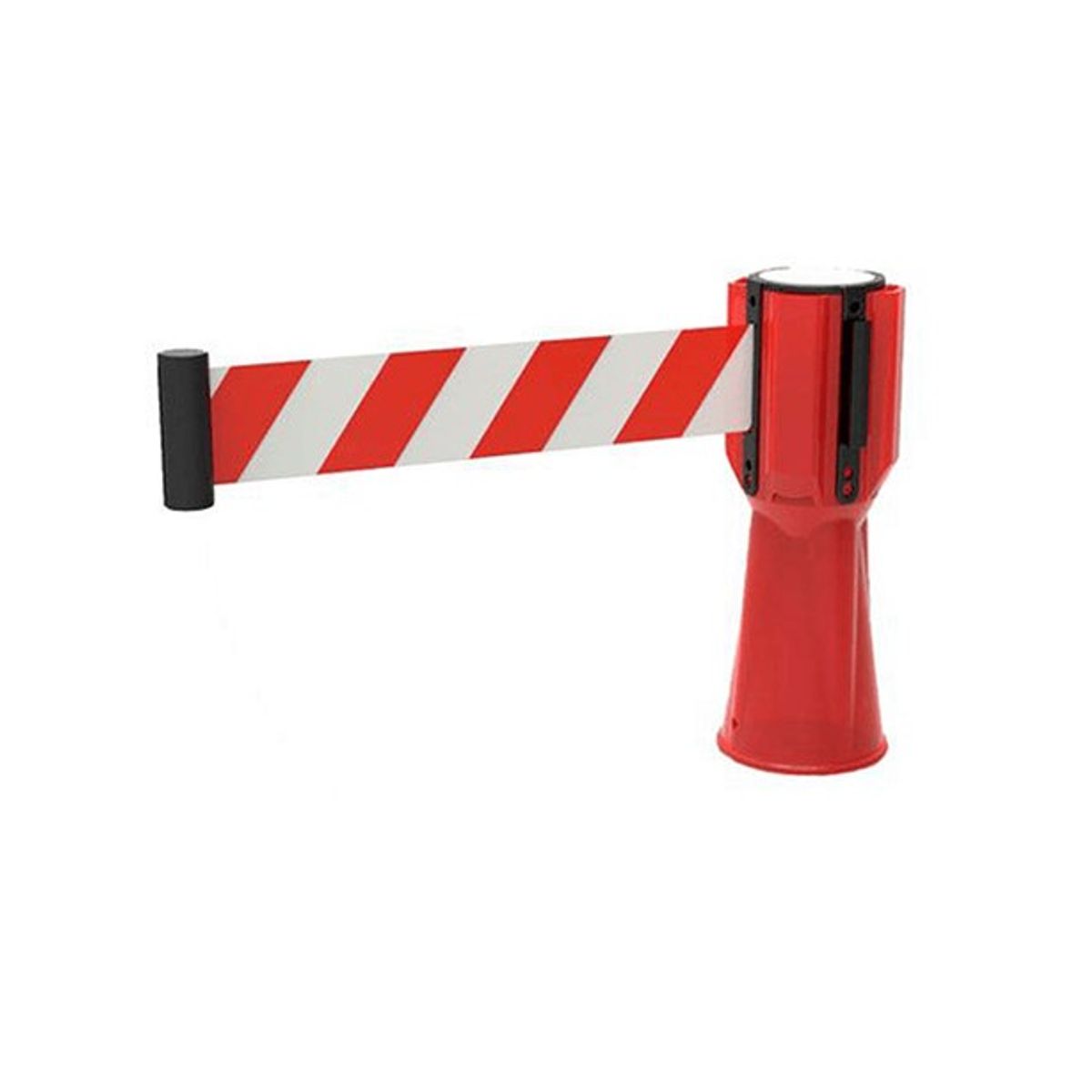 VORTEX - Cinta Retráctil Rojo/Blanco extensible hasta 3 metros.