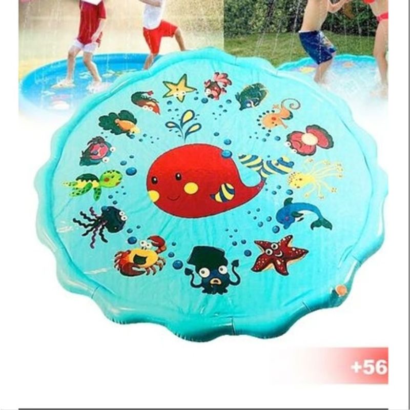 GENERICO - Alfombra De Agua 1.70 Mts 1.70 Mtrs Colores Surtidos