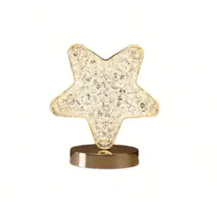 GENERICO - Lámpara Mesa Diseño Estrella Recargable Usb Decorativo