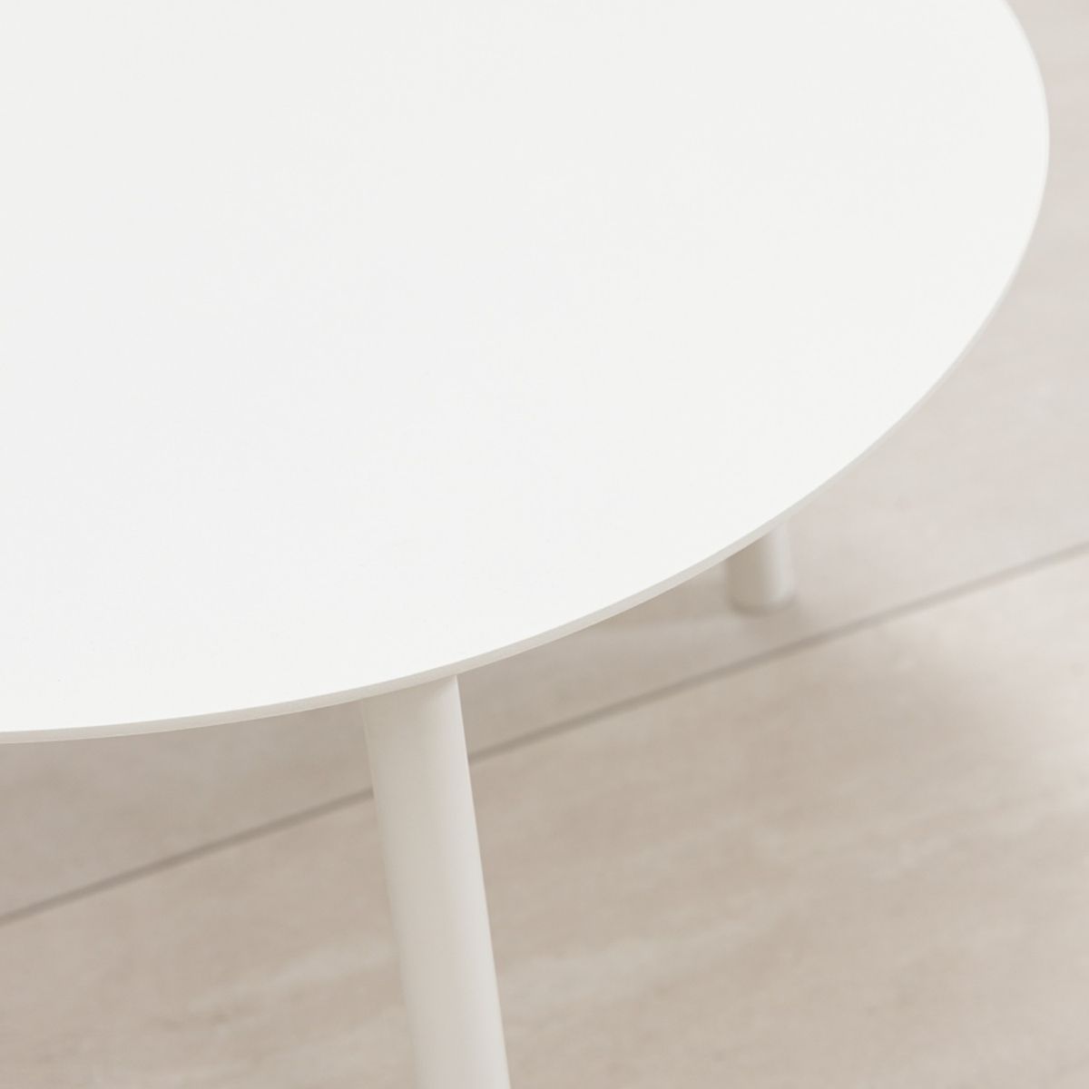 AMOBLE - Mesa De Centro Baule Blanco M Amoblé