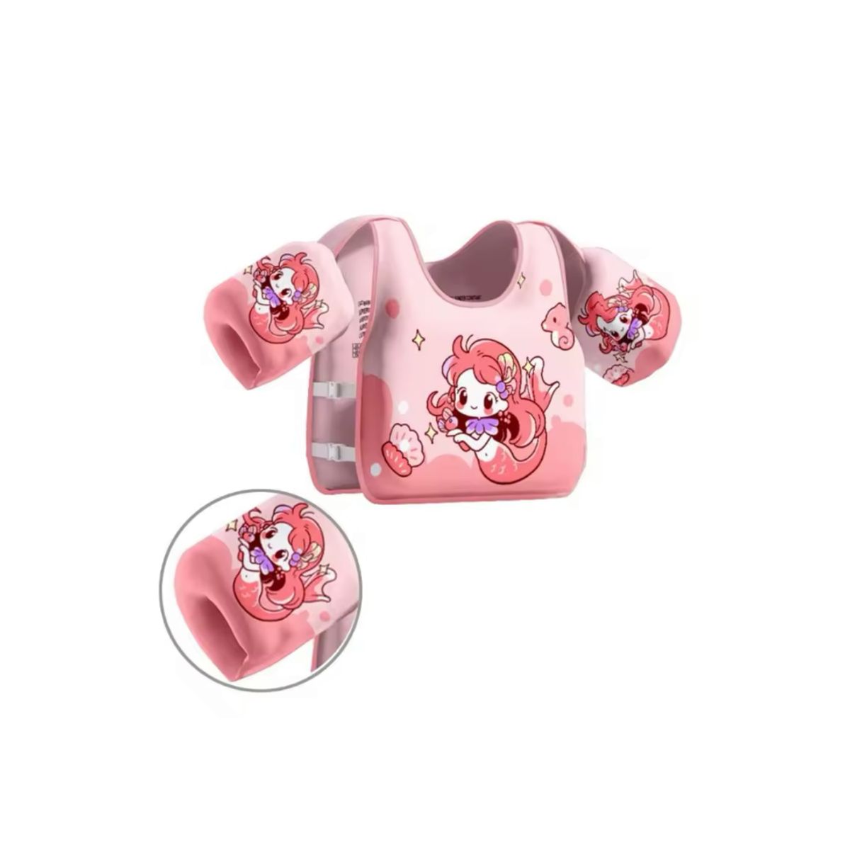 GENERICO - Flotador Chaleco Niños Para Baño O Natación Rosa